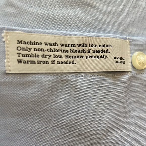 Nordstrom Tech-Smart Slim Fit Men’s Dress Shirt. Size 14 1/2 32/33 - Picture 4 of 5